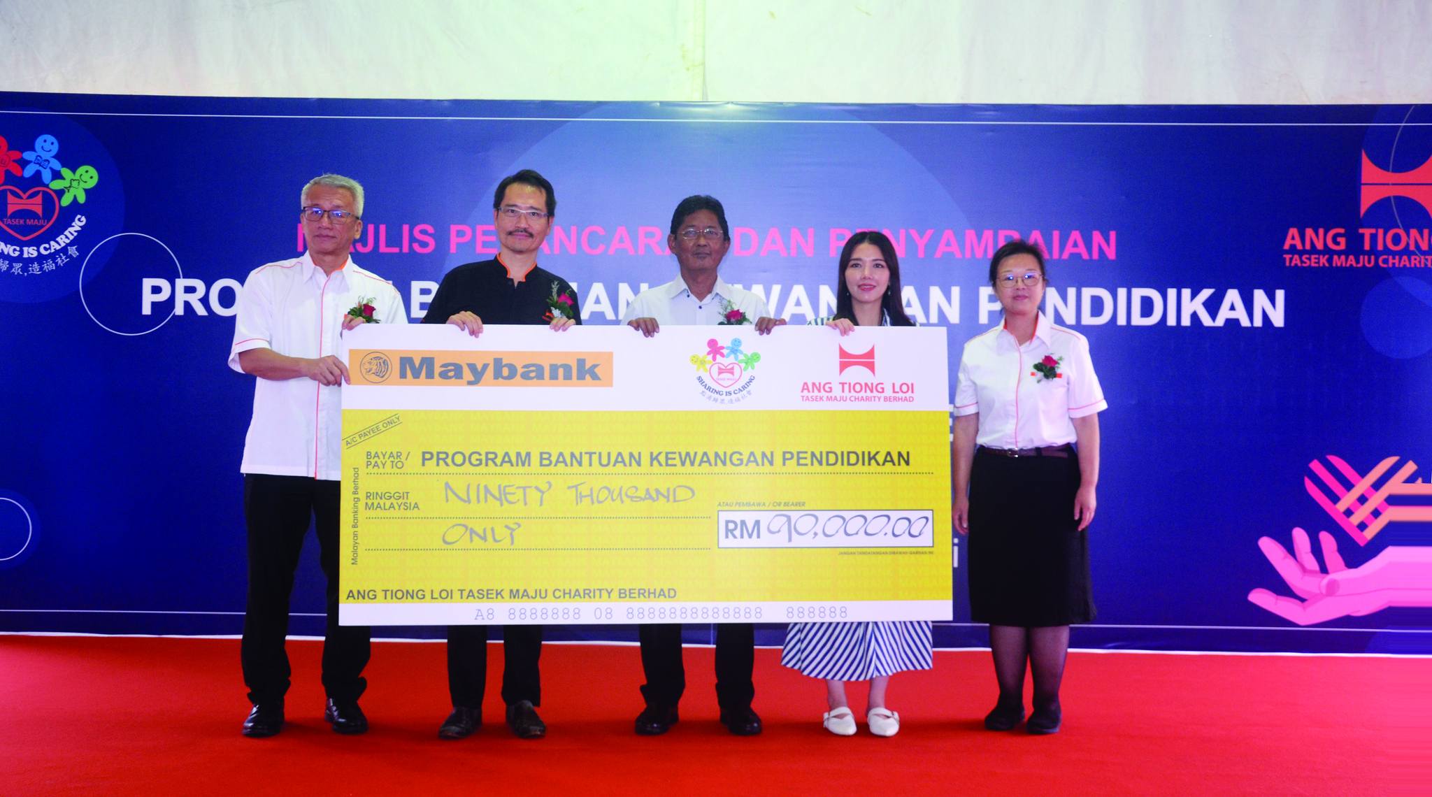 Corporate Social Responsibility by Ang Tiong Loi Tasek Maju Charity Berhad