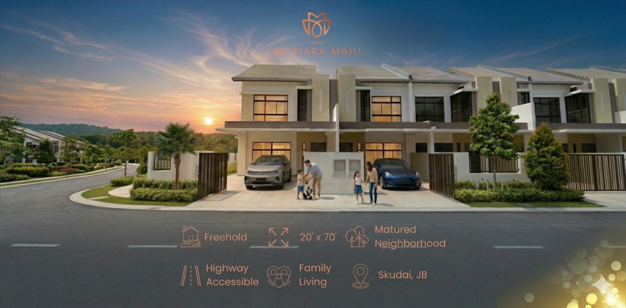 Phase II - Maison 2 Completed Freehold Double Storey Terrace Homes (Limited Units Available!)