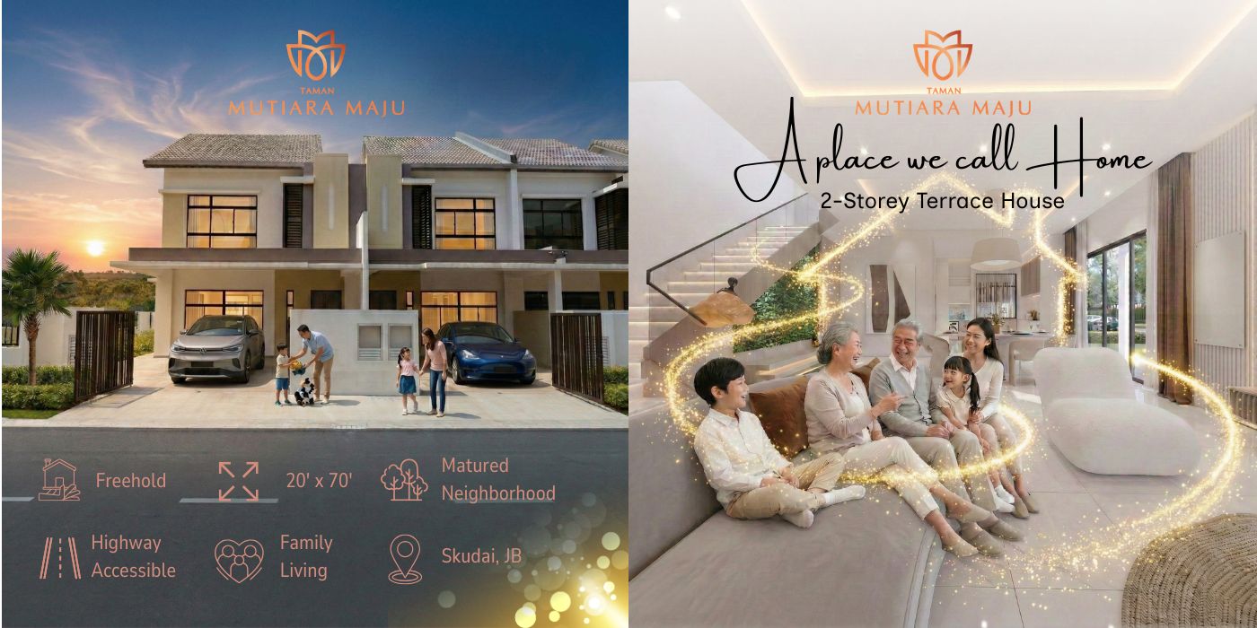 Phase II - Maison 2 Completed Freehold Double Storey Terrace Homes (Limited Units Available!)